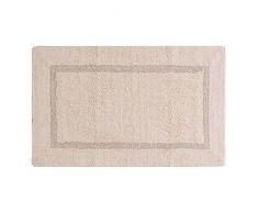 FERIDRAS 885016 Tapis, Coton, Ecru, 60x100x70 cm