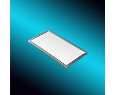 Plafonnier LED ultra fin 30 x 60 cm / 18 W/blanc neutre 4000 K avec outils de montage