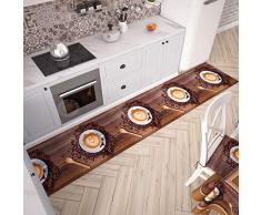 PETTI Artigiani Italiani Tapis de Cuisine 52x340 cm Caffè 2