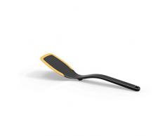 Fiskars Spatule en silicone, Longueur :29 cm, Plastique/Silicone, Functional Form, Noir/Orange, 1027300