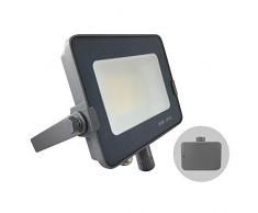 G.W.S Projecteur LED, Tricolore (3000 K / 4000 K / 6000 K), 30W