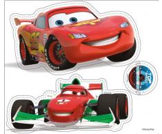 FUN HOUSE - 711597 - Ameublement et DÃ©coration - Stickers en Relief MM - Disney Cars