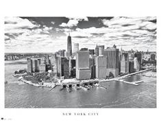 Erik® - Poster New York City Airview - Papier Glacé - 91x61cm