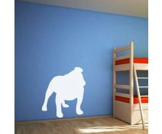 Supertogether Bulldog Chiffon Sec Chambre Salle de Jeux pour Enfants Tableau Blanc Kids Autocollant de Mur