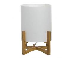 Dcasa 287003 Lampe de Bureau en Bambou pour décoration dintérieur Unisexe Adulte