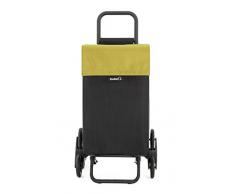 GARMOL Chariot de Courses 48L Noir/Vert