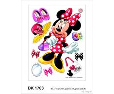 Disney Minnie Shopping Addicted DÃ©coration Sticker Adhesif Mural GÃ©ant RÃ©positionnable