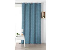 Linder Rideau occultant, 69Pourcentpolyester 29Pourcentcoton 2Pourcentautres Fibres, Bleu, 145x240