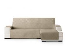 Eysa Oslo Housse, Microfiber, C/11 Vison-écru, Chaise Longue 290 cm. Adapté aux canapés de 300 à 350 cm