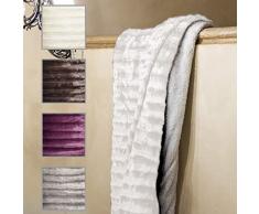 BarcelÃ³ Hogar 07040211202 Plaid Tibet CrÃ¨me 130 x 160 cm