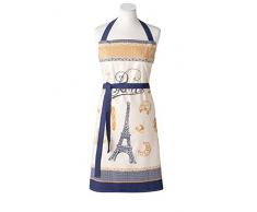 Coucke Tablier, Bleu, 85 x 76 cm