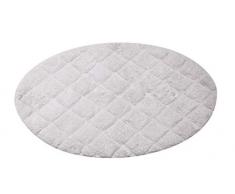 Opportunity Tapis Coton Oval Blanc, 50x80 cm