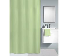 Kleine Wolke Textilgesellschaft Rideau de Douche, Fibres Synthétiques, Vert, 200x120 cm