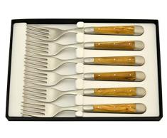 Forge De Laguiole FE6 2M IN OL Couteau, Olivenholz