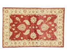 Eden Carpets Agra Tapis noué à la Main, Coton, Multicolore, 97 x 150 cm