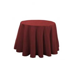 Martina Home Altea Jupe pour Bureau Table 75x80x1 cm Bordeaux