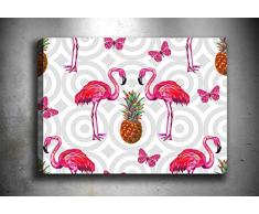 Bonamaison Peinture sur toile, multicolore, 50 x 70 cm - ConÃ§u et fabriquÃ© en Turquie