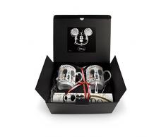 Disney Walt WMSET/29 Set Mug, modÃ¨le Londres et Set de Table, Porcelaine, Multicolore, 4 unitÃ©s