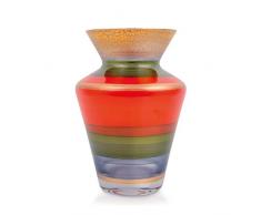 Angela Nouveau Vient Astek Vase en Verre Multicolore Taille Unique