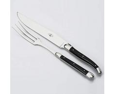 Forge De Laguiole SD 2M IN BN Couteau, Horn Schwarz