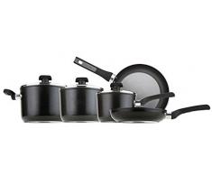 Batterie de Cuisine « Prestige Duraforge » en Aluminium, Noir, Aluminium, Noir, 5-Piece