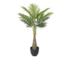Fleurs artificielles avec Pot de Fleurs Areca.