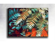 Bonamaison Peinture sur toile, multicolore, 70 x 100 cm - ConÃ§u et fabriquÃ© en Turquie