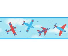 DECORLINE DLB50086 Frise de Papier Peint Motif carrousel