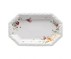 Rosenthal 10430-407165-12728 Plat 28 cm, Porcelaine, Rose