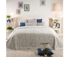 Sancarlos Couvre-lit boutis CAMA DE 150 CM Gris
