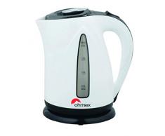 OHMEX OHM-KTL-9000/W - Bouilloire - 1850 / 2200 Watts - LumiÃ¨re LED - CapacitÃ© 2 Litres - ArrÃªt Automatique - Protection contre la Surchauffe - Compacte et Confortable pour lâUsage Quotidien