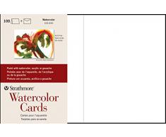Pro-Art-Bilderpalette Papier Strathmore Cartes et enveloppes 12,7Â cm X 17,5Â cm 100Â Kg-Watercolor