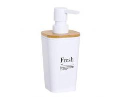 Dcasa Distributeur de Tapis de Bain Accessoires de Baignoire Décoration de Maison Unisexe Adulte Taille Unique Blanc (Blanc)