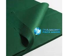 Diamond Packaging Diamant 450 x 700 mm-50 mouchoirs, Vert, 450 x 700 mm