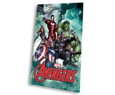 SECANETA Naturcare Couverture Polaire Disney Avengers Multicolore 100 x 150 cm