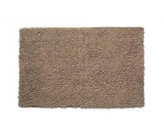 Croydex Super Doux Ã Motif Tapis de Salle de Bain avec Dos antidÃ©rapant, Coton, Latte, 1 x 50 x 80 cm