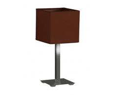 Valan Lampe de bureau E27, 60Â W, marron, 14Â x 14Â x 30Â cm