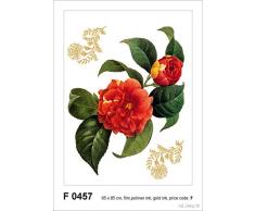 AG f 0457 autkleber Mural Design Autocollants en Forme de Fleurs