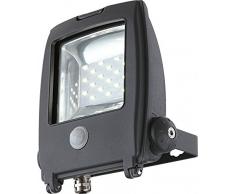 Globo Applique murale dextÃ©rieur avec capteur projecteur I Noir