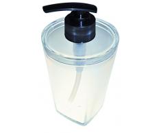 Opportunity 28B1207A300 Urban Distributeur Savon TPT Plastique, Transparent, 8 x 8 x 14 cm