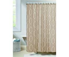 Rideau de Douche en Textile Duck River, Taupe, 70x72