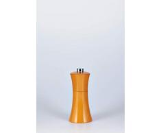 Bisetti Art. Code-77077 Verona Orange Bois Laqué Moulin à Poivre, Taille Unique