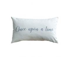 Kenay Home Libby Coussin Motif Phrases Vert Menthe 50 x 30 cm