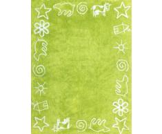 Aratextil Prado Tapis Enfant, Coton, Pistache, 120Â x 160Â cm