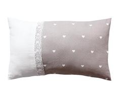 Enjoy Home 70540NA030050 Coussin Polyester Coton Naturel 50 x 30 cm