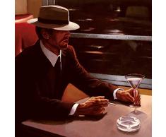 International Graphics - Image prête à lâaccroche - Myles, Sullivan - Dry Martini Crop I- 30 x 30 cm - Impression directe sur verre acrylique