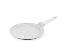 KITCHEN COOK Crepiere Fonte daluminium 28cm Aspect Pierre Modele Cindy Crp28tfi