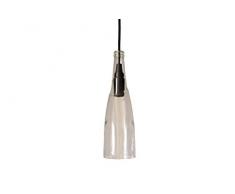 interfan Lampe suspension Bouteille long E27Â Transparent