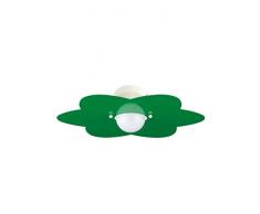 La Luce del Futuro 1194/AP.VM Applique murale plafond 60 W, vert pomme