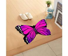 Bonamaison Paillasson décoratif Multicolore 50 x 80 cm